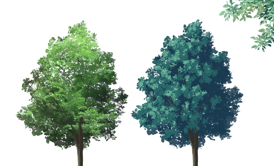 木の描き方 Clip Studio Paint